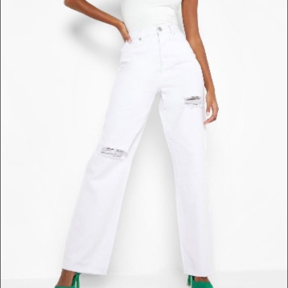 White jeans